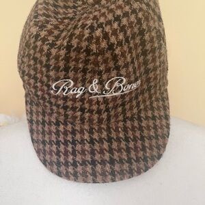 Rag & Bone Black and Tan Cap